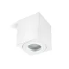 Downlight AQUARIUS 1xGU10 square IP44 white Kobi