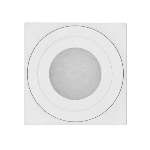 Downlight AQUARIUS 1xGU10 square IP44 white Kobi