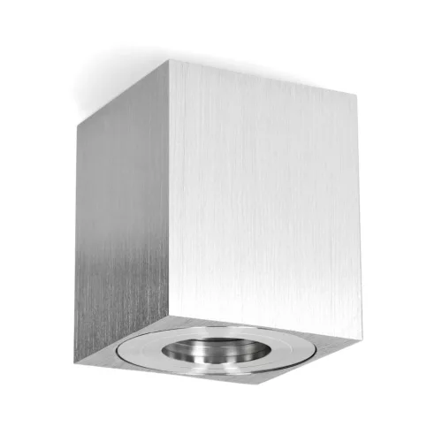 Oprawa do nabudowania AQUARIUS 1xGU10 kwadrat IP44 chrom Kobi