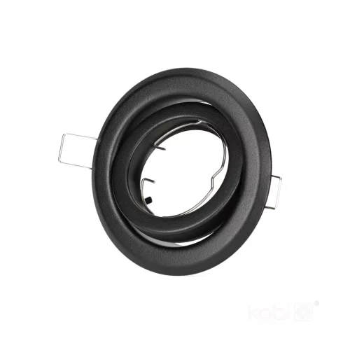 Downlight ring OH15 matt black Kobi