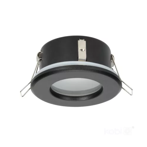 Downlight ring OH34 IP44 matt black Kobi