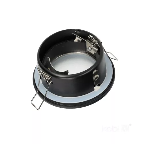 Downlight ring OH34 IP44 matt black Kobi