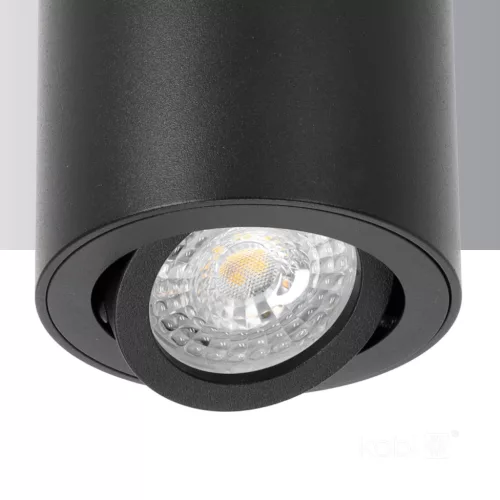 Downlight OH36L black Kobi