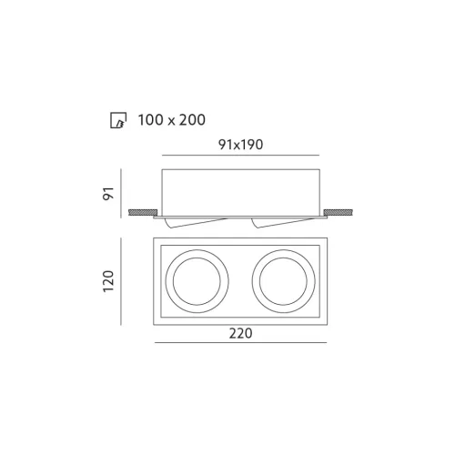 Downlight OH42 Kobi