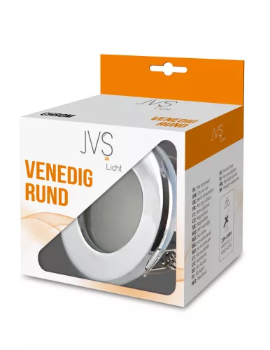 Pierścień ozdobny VENEDIG RUND IP44 chrom JVS