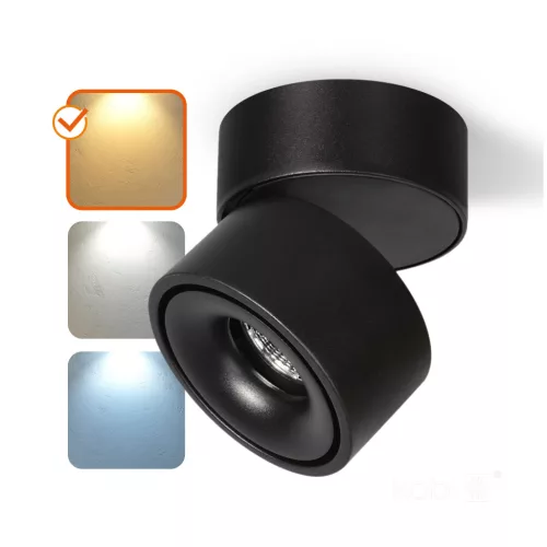 Ceiling lamp LAHTI dim 10,5W 3000K czarna Art of Light