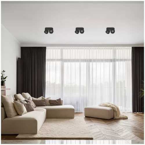 Ceiling lamp LAHTI mini dim 2x9W 3000K czarna Art of Light