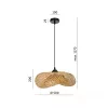 Hanging lamp BOHO BRUGIA M 1xE27 Kobi Design