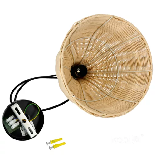 Hanging lamp BOHO RENNES  1xE27 Kobi Design