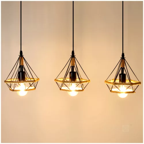 Hanging lamp BOHO SIENA 3xE27 Kobi Design