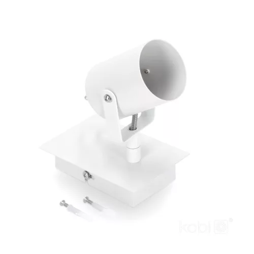 Ceiling lamp VENICE W-1L 1xGU10 biała JVS
