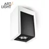 Ceiling lamp LINDO NERO 1xGU10 white Art of Light