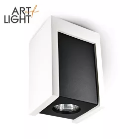 Ceiling lamp LINDO NERO 1xGU10 white Art of Light