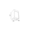 Ceiling lamp LINDO NERO 1xGU10 white Art of Light