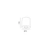 Oprawa do nabudowania LED VALLE 4,2W 3000K Art of Light