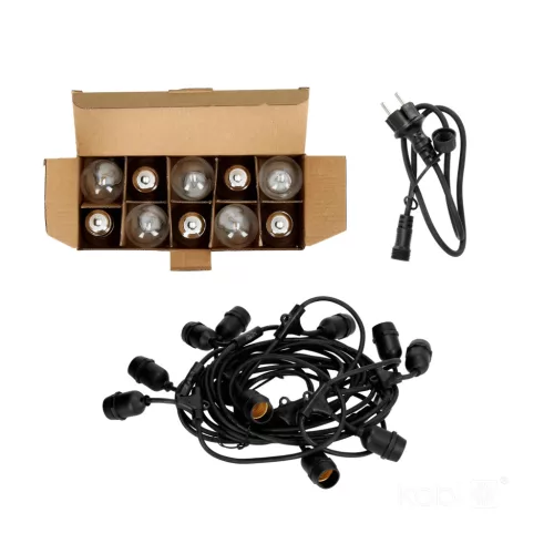 Garland BAJA LED SET 10x1W 10m  E27 Kobi Design
