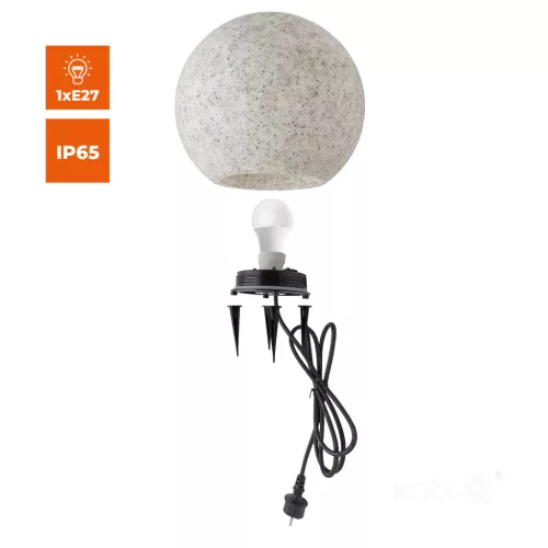 Garden lamp GARDEN BALL L 1xE27 IP65 Kobi