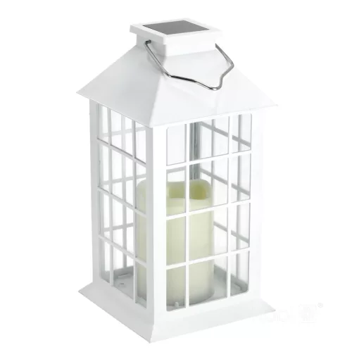Solar garden lamp LED CANDELIO 2700K white LED2B