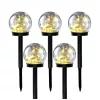 Solar bollard lamp LED GLEAM 3000K IP44 5-pack LED2B