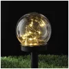 Solar bollard lamp LED GLEAM 3000K IP44 5-pack LED2B