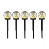 Solar bollard lamp LED GLEAM 3000K IP44 5-pack LED2B