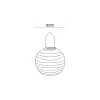 Solar garden lamp LED HARMONY 3000K IP44 LED2B