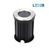 Driveway fixture INGRESS 1xGU10 round IP67 LED2B