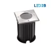 Driveway fixture INGRESS 1xGU10 square IP67 LED2B