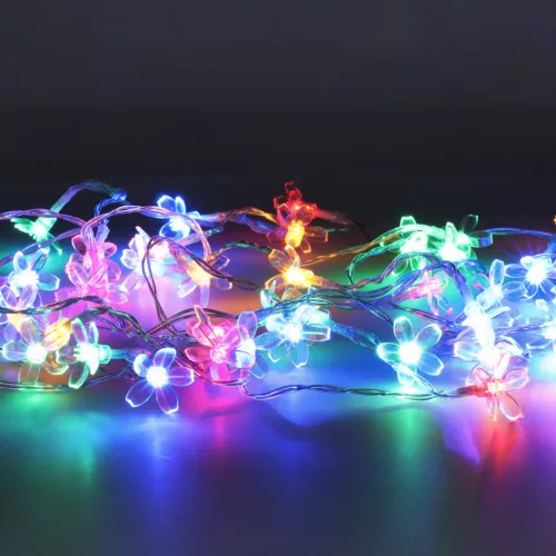 Solar lamp SOLAR 50 LED LUME RGB LED2B