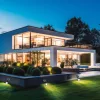 Bollard lamp solar LED LANCE 6000K IP44 LED2B