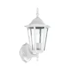 Garden wall lamp LO4101 1xE27 IP54 white Kobi