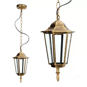 Garden hanging lamp LO4105 1xE27 IP54 gold Kobi