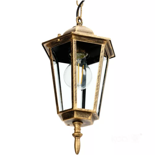 Garden hanging lamp LO4105 1xE27 IP54 gold Kobi