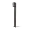 Bollard lamp QUAZAR 12 1xGU10 IP44 black Kobi