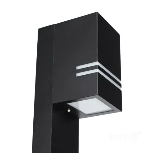 Bollard lamp QUAZAR 12 1xGU10 IP44 black Kobi