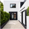 Garden wall lamp QUAZAR 15 1xGU10 IP44 black Kobi
