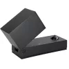 Garden wall lamp QUAZAR 15 1xGU10 LX IP44 black Kobi
