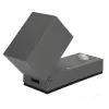 Garden wall lamp QUAZAR 15 1xGU10 LX IP44 grey Kobi
