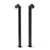 Bollard lamp QUAZAR 15S 1xGU10 IP44 black Kobi