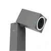 Bollard lamp QUAZAR 15S 1xGU10 IP44 grey Kobi