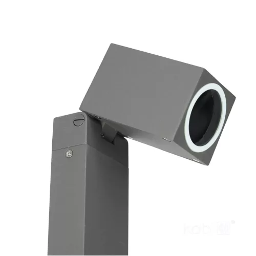 Bollard lamp QUAZAR 15S 1xGU10 IP44 grey Kobi