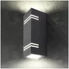 Garden lamp QUAZAR 7 2xGU10 IP44 grey Kobi
