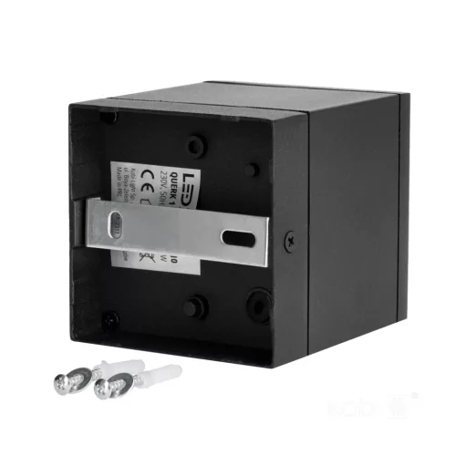 Garden lamp QUERK 1 1xGU10 IP44 black LED2B