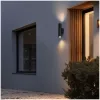 Garden wall lamp QUERK 3 2xGU10 IP44 black LED2B