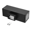 Garden wall lamp QUERK 4 2xGU10 IP54 black LED2B