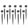 Solar bollard lamp LED ZEN 6000K IP44 10-pak LED2B