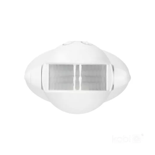 Motion sensor LX39 IP44 180° PIR white Kobi Premium