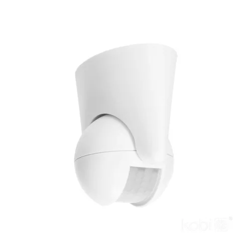 Motion sensor LX39 IP44 180° PIR white Kobi Premium
