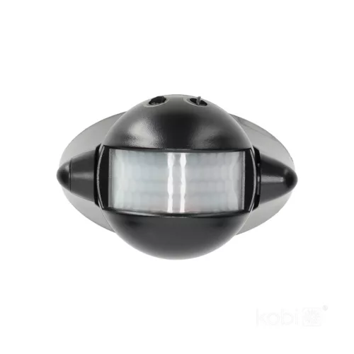 Motion sensor LX39 IP44 180° PIR black Kobi Premium