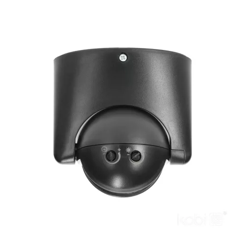 Motion sensor LX39 IP44 180° PIR black Kobi Premium